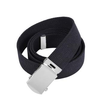 Web Military Style Belt with Buckle / 64"