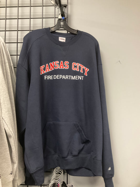 Crewneck with Hoodie Pocket