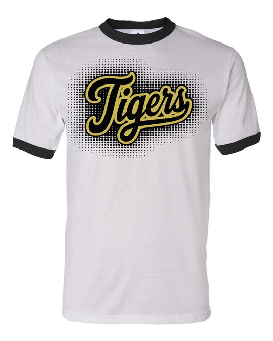 Excelsior Springs Tigers Script Design Tee